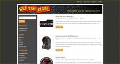 Desktop Screenshot of keytagclub.com