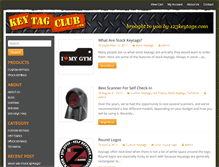Tablet Screenshot of keytagclub.com